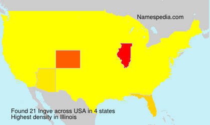 Surname Ingve in USA Surname Ingve in USA