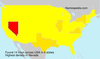 Surname Injun in USA Surname Injun in USA