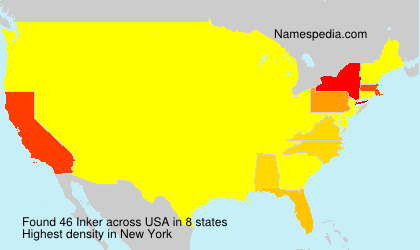 Surname Inker in USA Surname Inker in USA