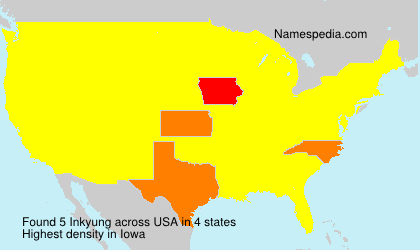 Surname Inkyung in USA Surname Inkyung in USA