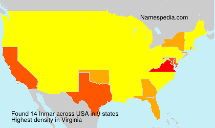 Surname Inmar in USA Surname Inmar in USA