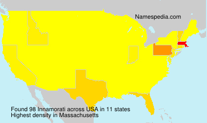 Surname Innamorati in USA Surname Innamorati in USA