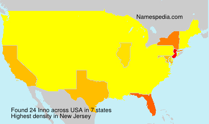 Surname Inno in USA Surname Inno in USA
