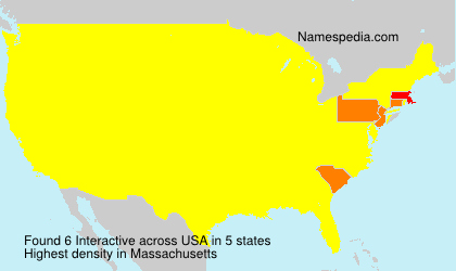 Surname Interactive in USA Surname Interactive in USA