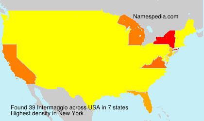 Surname Intermaggio in USA Surname Intermaggio in USA