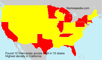 Surname Intervarsity in USA Surname Intervarsity in USA