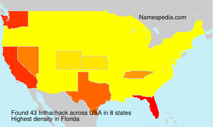Surname Inthachack in USA Surname Inthachack in USA