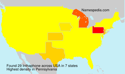 Surname Inthaphone in USA Surname Inthaphone in USA