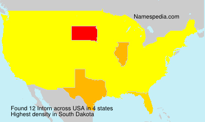Surname Intorn in USA Surname Intorn in USA