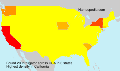 Surname Intriligator in USA Surname Intriligator in USA