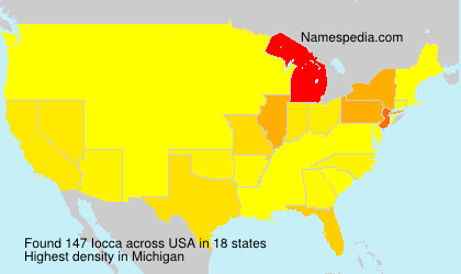 Surname Iocca in USA