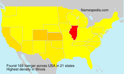 Surname Ioerger in USA