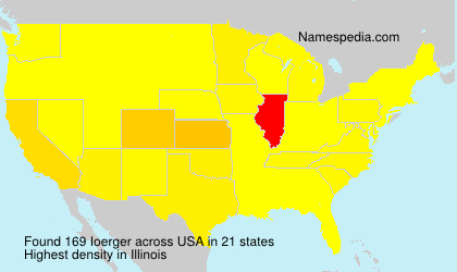 Surname Ioerger in USA Surname Ioerger in USA