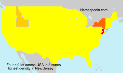 Surname Iof in USA Surname Iof in USA