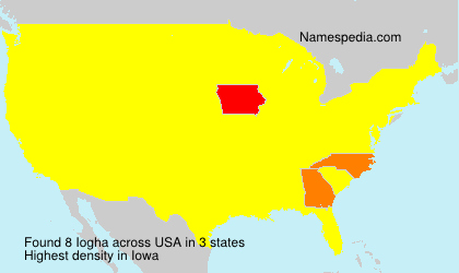 Surname Iogha in USA