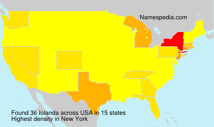Surname Iolanda in USA