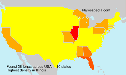 Surname Ionas in USA Surname Ionas in USA