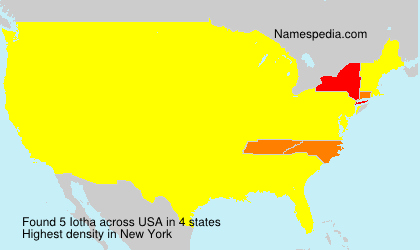Surname Iotha in USA Surname Iotha in USA