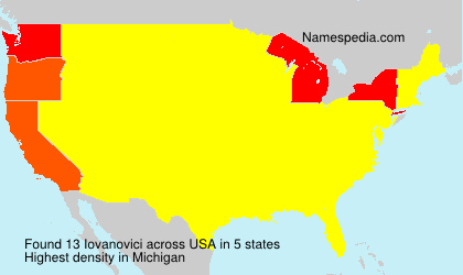 Surname Iovanovici in USA Surname Iovanovici in USA