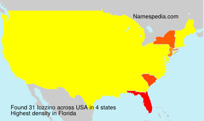 Surname Iozzino in USA Surname Iozzino in USA