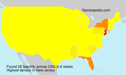 Surname Ippolitto in USA Surname Ippolitto in USA