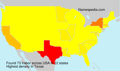 Surname Irabor in USA Surname Irabor in USA