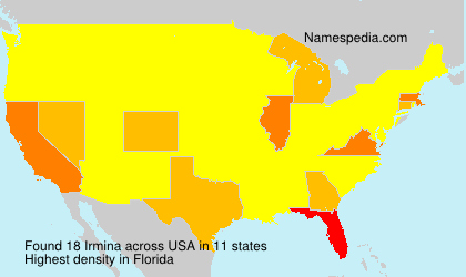 Surname Irmina in USA Surname Irmina in USA