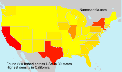 Surname Irshad in USA Surname Irshad in USA