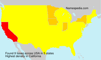 Surname Isaaq in USA Surname Isaaq in USA
