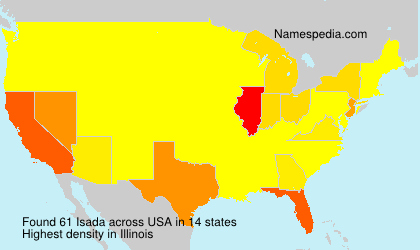 Surname Isada in USA Surname Isada in USA