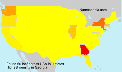 Surname Isaf in USA Surname Isaf in USA