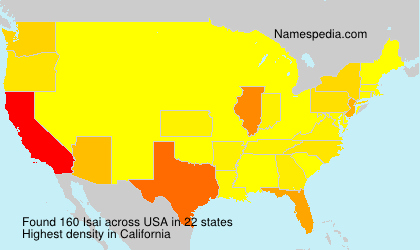 Surname Isai in USA Surname Isai in USA