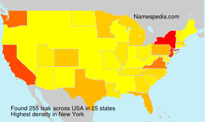 Surname Isak in USA Surname Isak in USA
