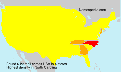 Surname Isamail in USA Surname Isamail in USA