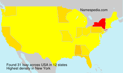 Surname Isay in USA Surname Isay in USA