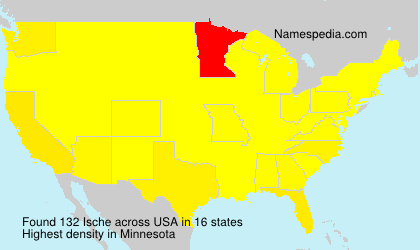 Surname Ische in USA Surname Ische in USA
