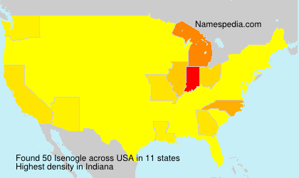 Surname Isenogle in USA Surname Isenogle in USA