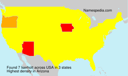 Surname Iserhott in USA Surname Iserhott in USA
