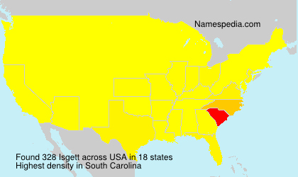 Surname Isgett in USA Surname Isgett in USA