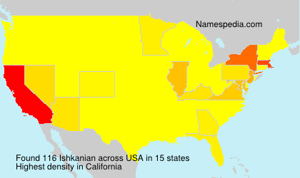 Surname Ishkanian in USA Surname Ishkanian in USA