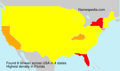 Surname Ishwari in USA Surname Ishwari in USA