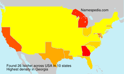 Surname Isichei in USA Surname Isichei in USA