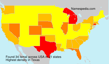 Surname Ismal in USA Surname Ismal in USA