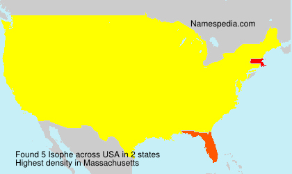 Surname Isophe in USA Surname Isophe in USA
