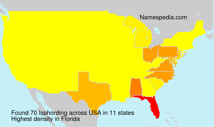 Surname Isphording in USA Surname Isphording in USA