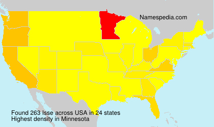 Surname Isse in USA Surname Isse in USA