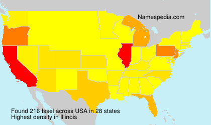 Surname Issel in USA Surname Issel in USA