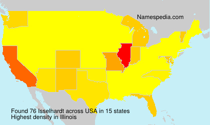 Surname Isselhardt in USA Surname Isselhardt in USA