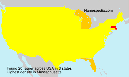 Surname Issner in USA Surname Issner in USA
