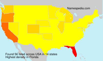 Surname Isted in USA Surname Isted in USA